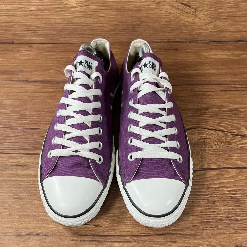 Converse Purple Low Top Sneakers Men’s Size 9 Shoes_6